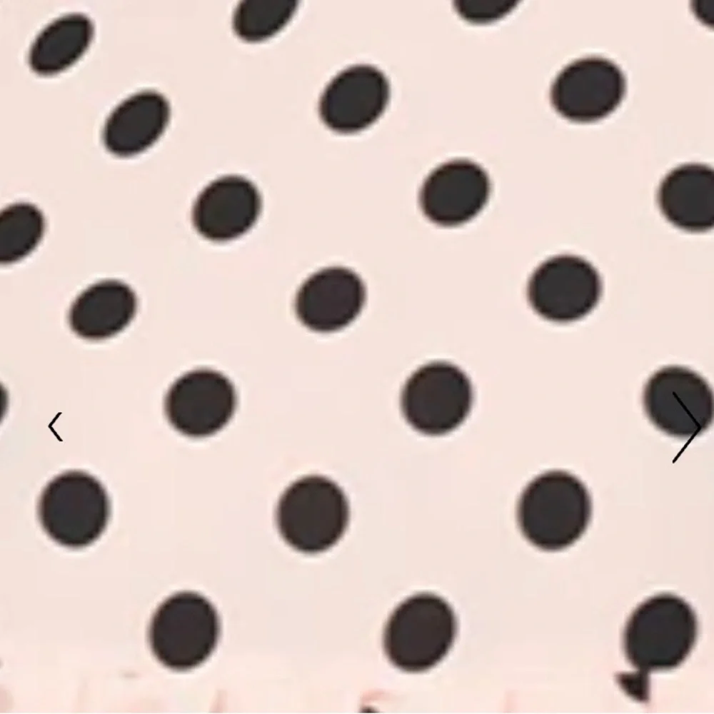 Unique Vintage NWT Black &Pink Polka Dot Peggy Babydoll Dress - Picture 5 of 8